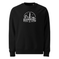 Sweatshirt Hamburg-Kollektion "Hamburg Landungsbrücken" – Schwarz – Vorderansicht