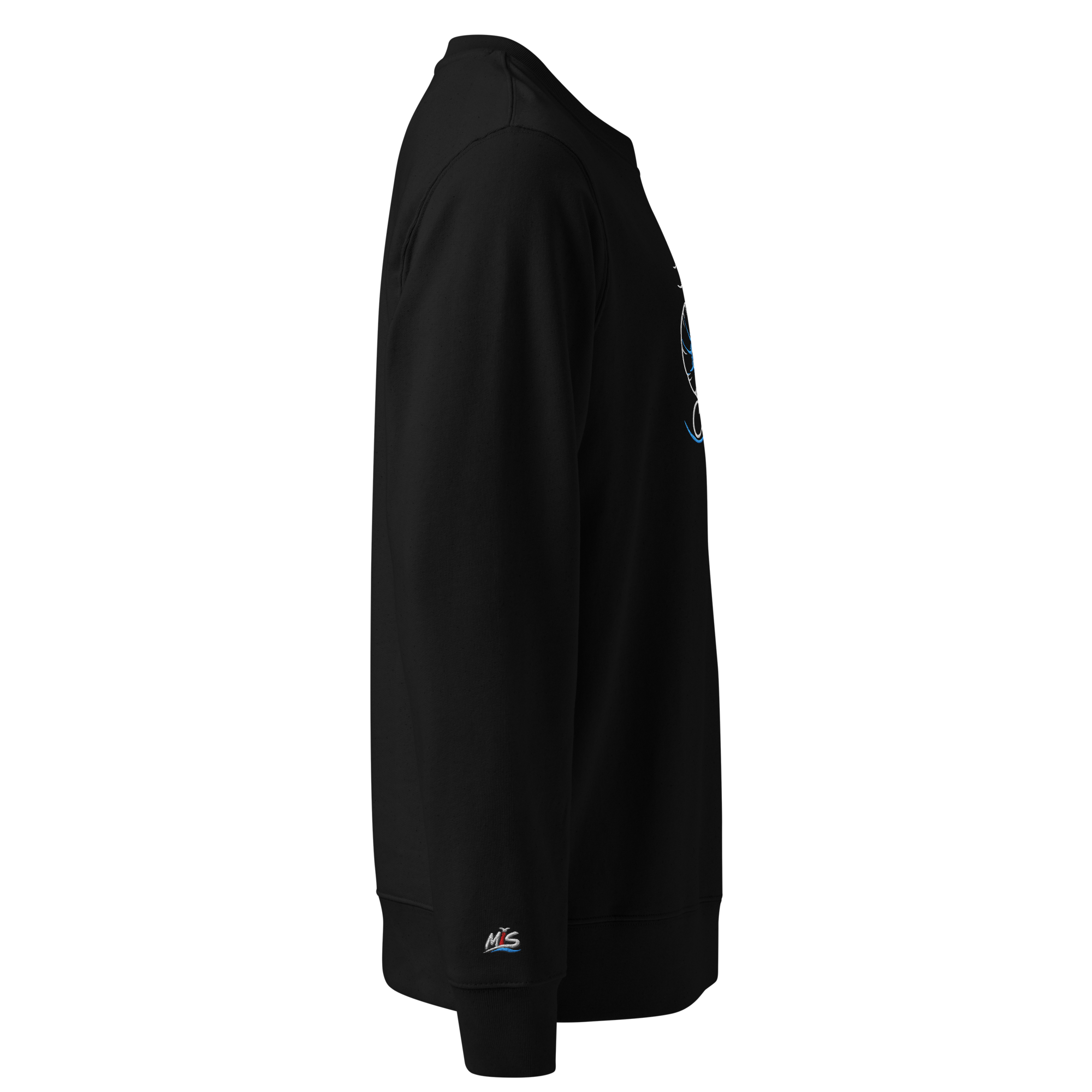 Sweatshirt "Scrimp-Cocktail" gestickt
