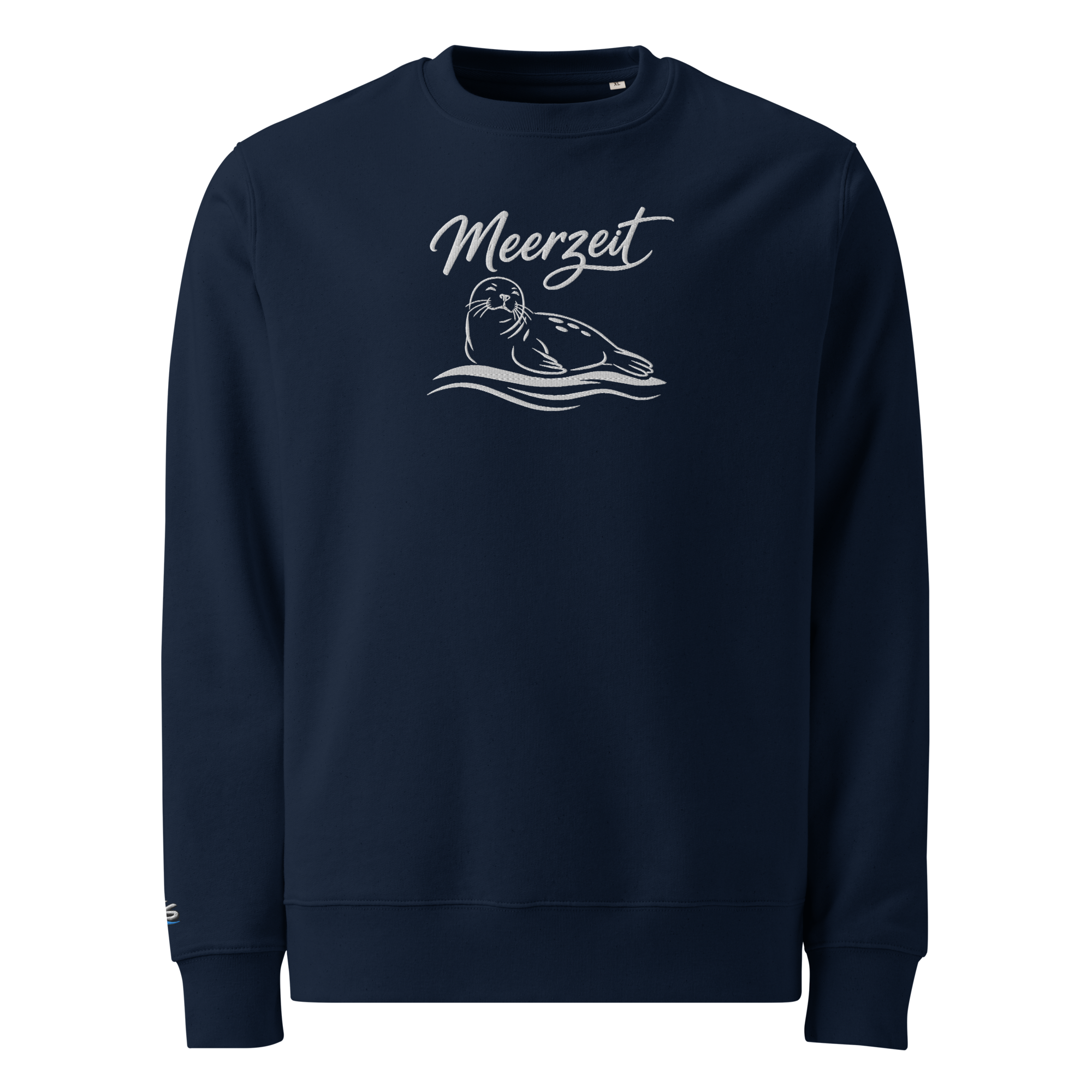 Sweatshirt "Meerzeit" gestickt