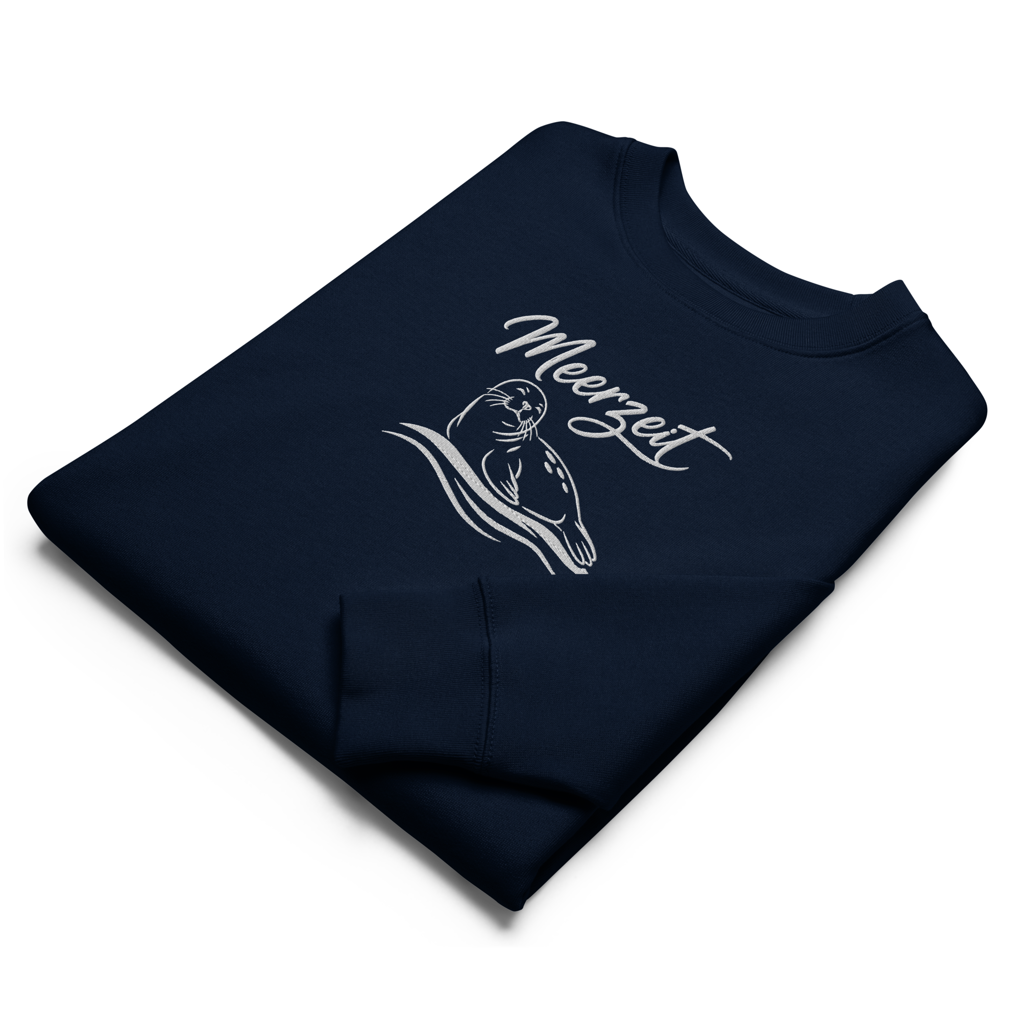 Sweatshirt "Meerzeit" gestickt