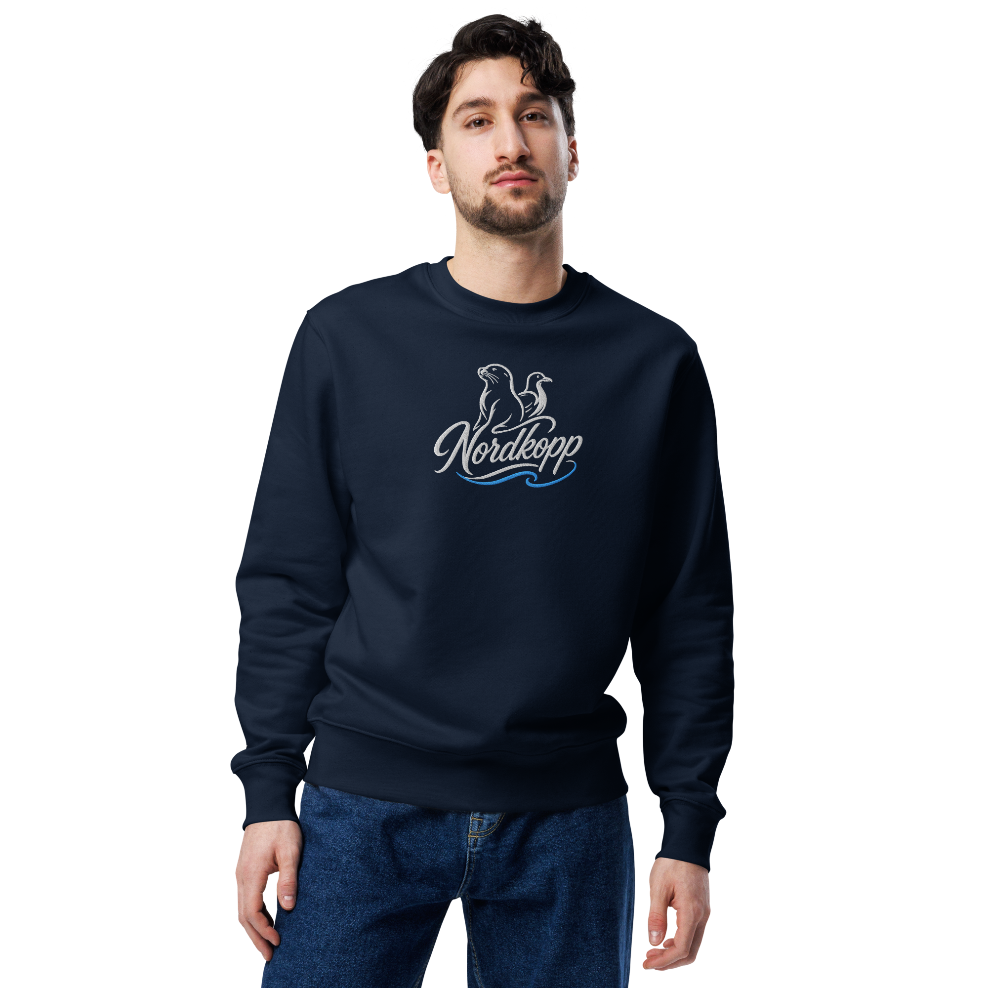 Sweatshirt "Nordkopp" gestickt