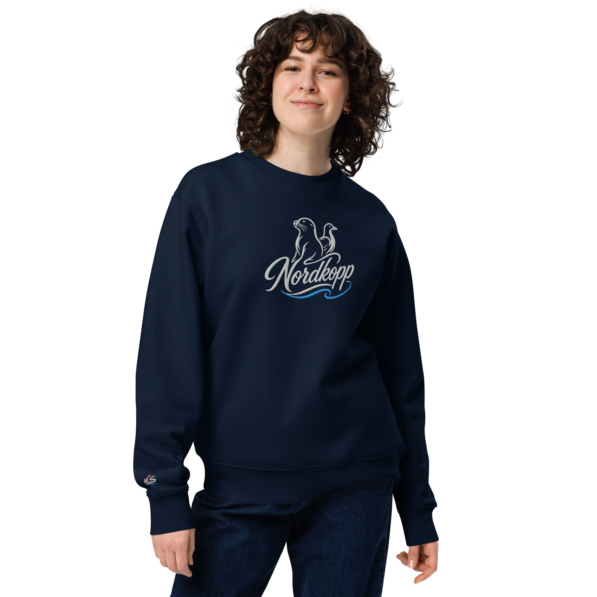 Sweatshirt "Nordkopp" gestickt