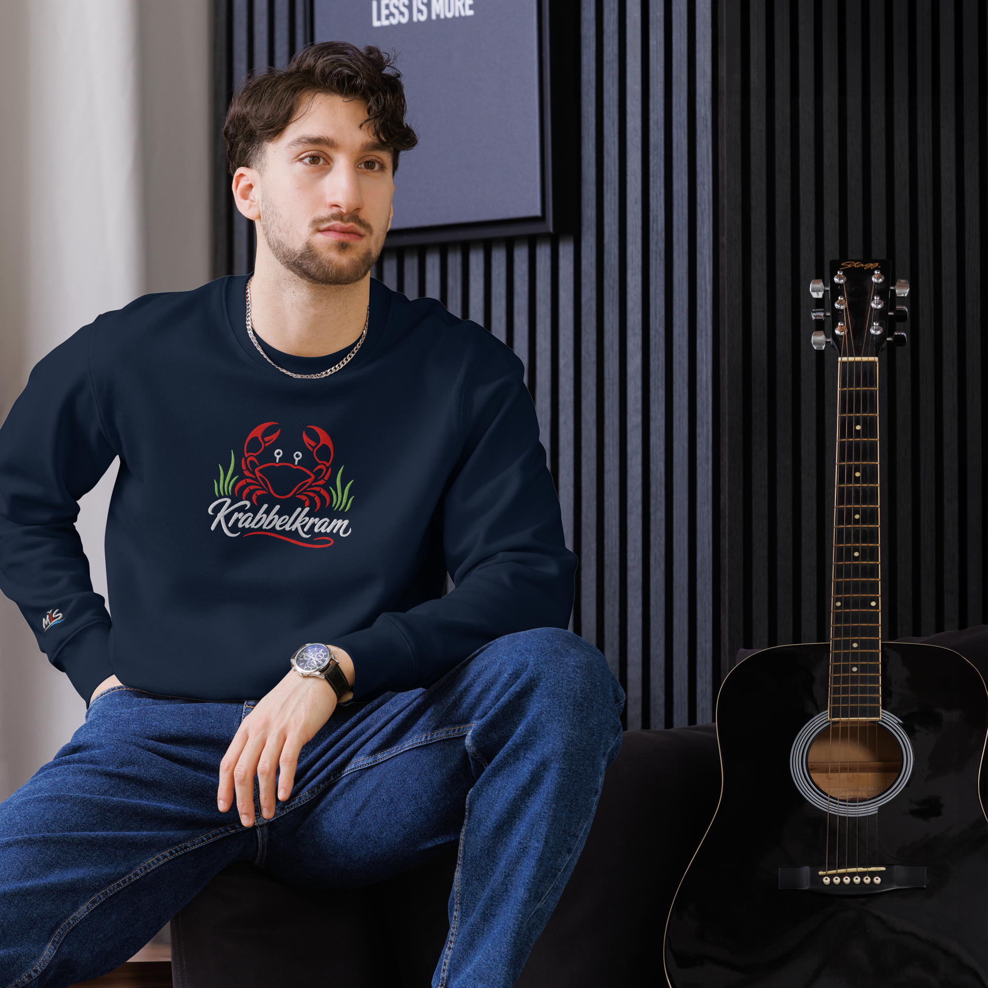 Sweatshirt "Krabbelkram" gestickt