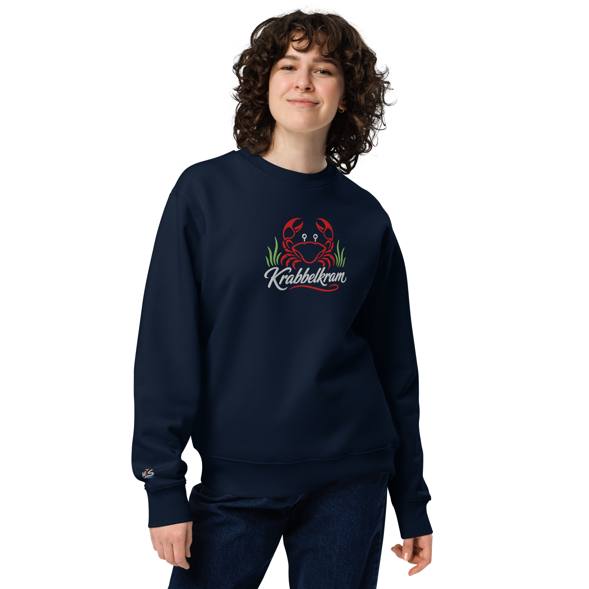 Sweatshirt "Krabbelkram" gestickt