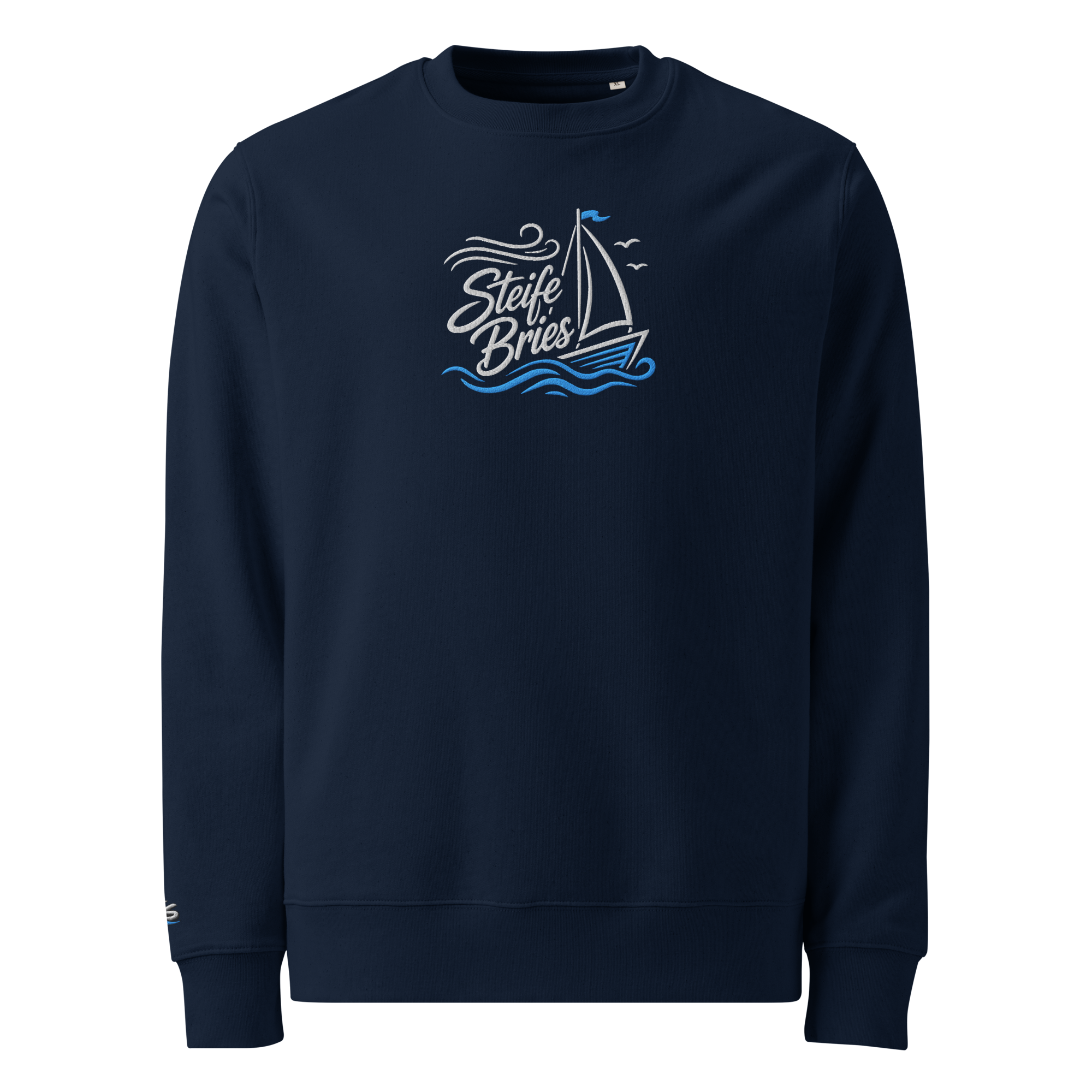 Sweatshirt "Steife Bries" gestickt