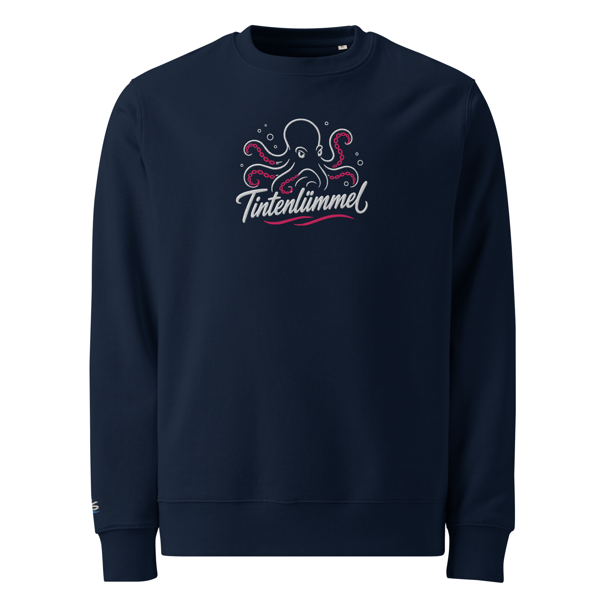 Sweatshirt "Tintenlümmel pink" gestickt