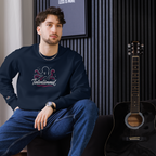 Sweatshirt "Tintenlümmel pink" gestickt