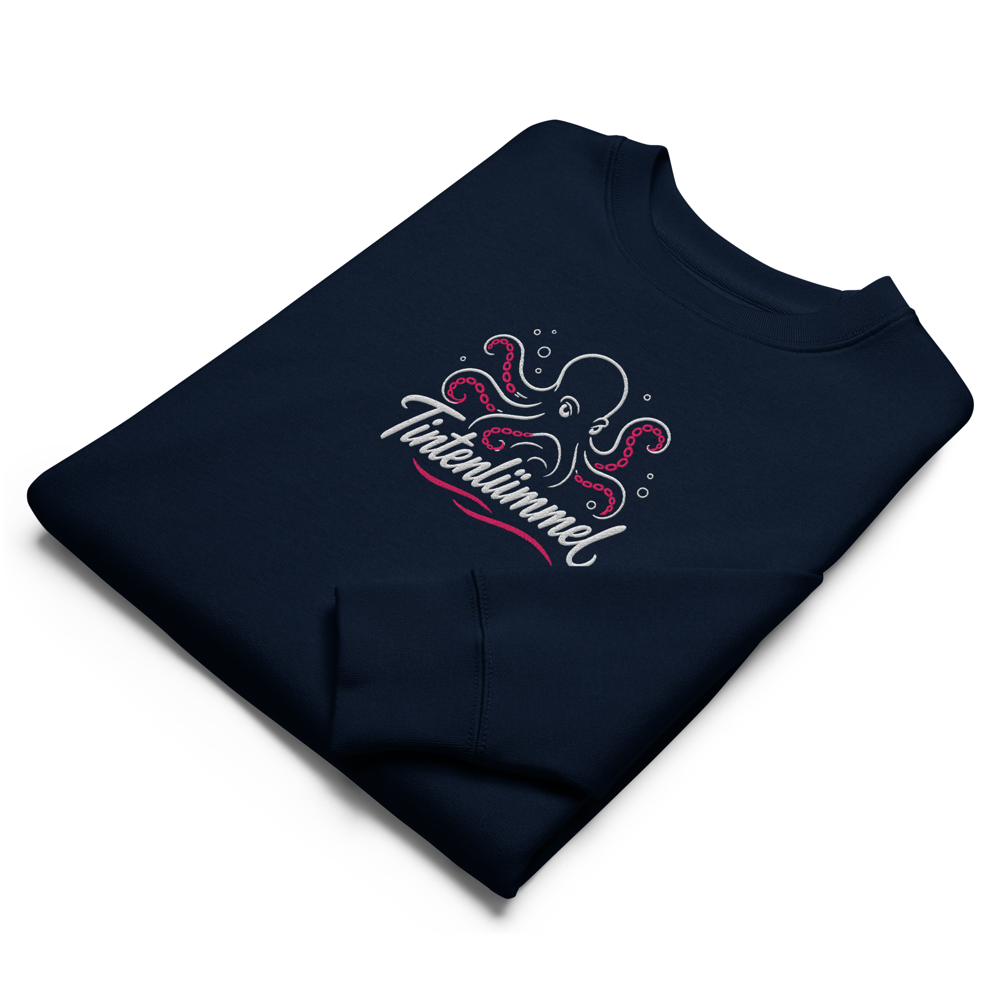 Sweatshirt "Tintenlümmel pink" gestickt