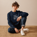 Sweatshirt "Op´n Diek" gestickt