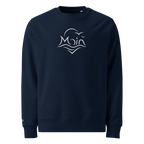 Sweatshirt "Moin weiß" gestickt