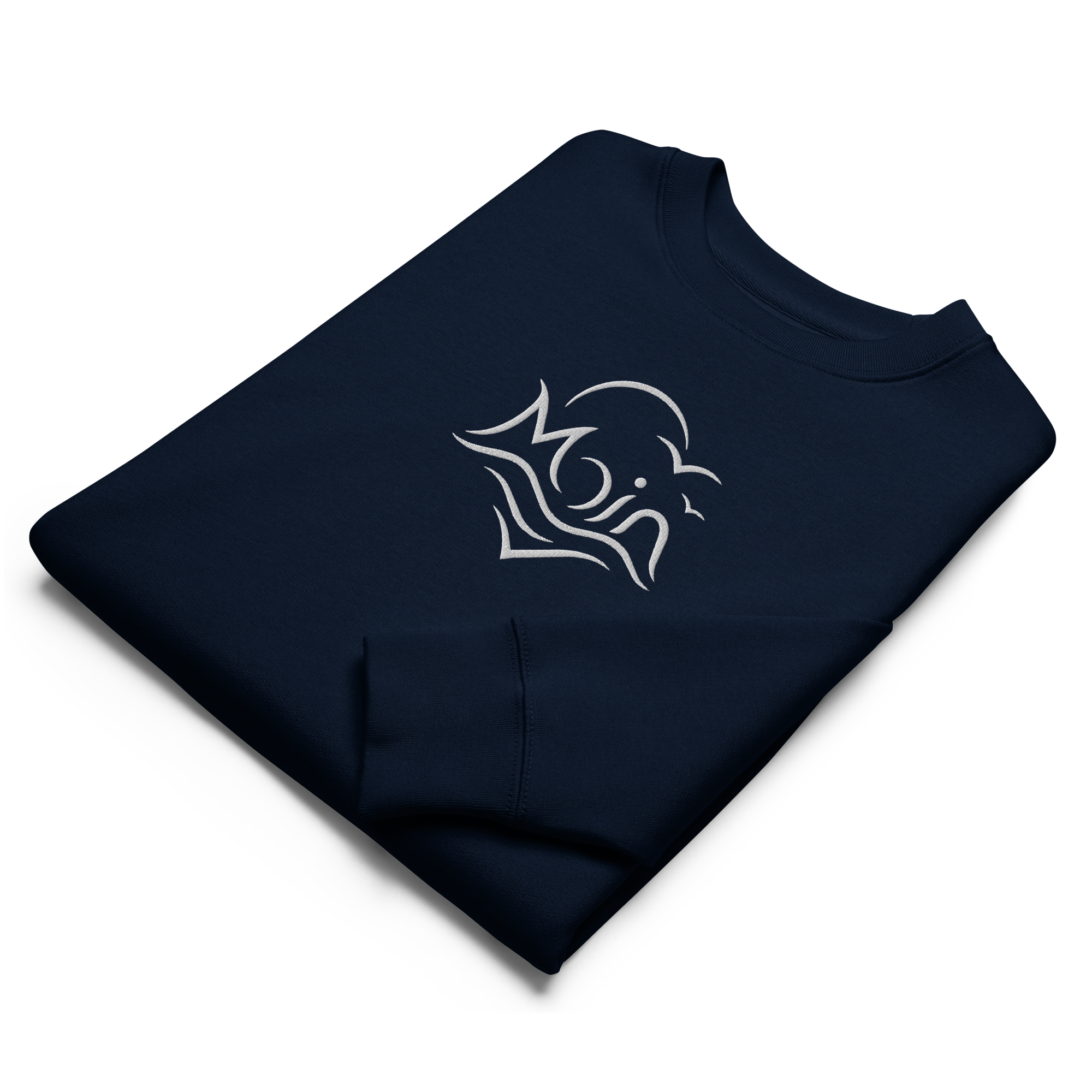 Sweatshirt "Moin weiß" gestickt