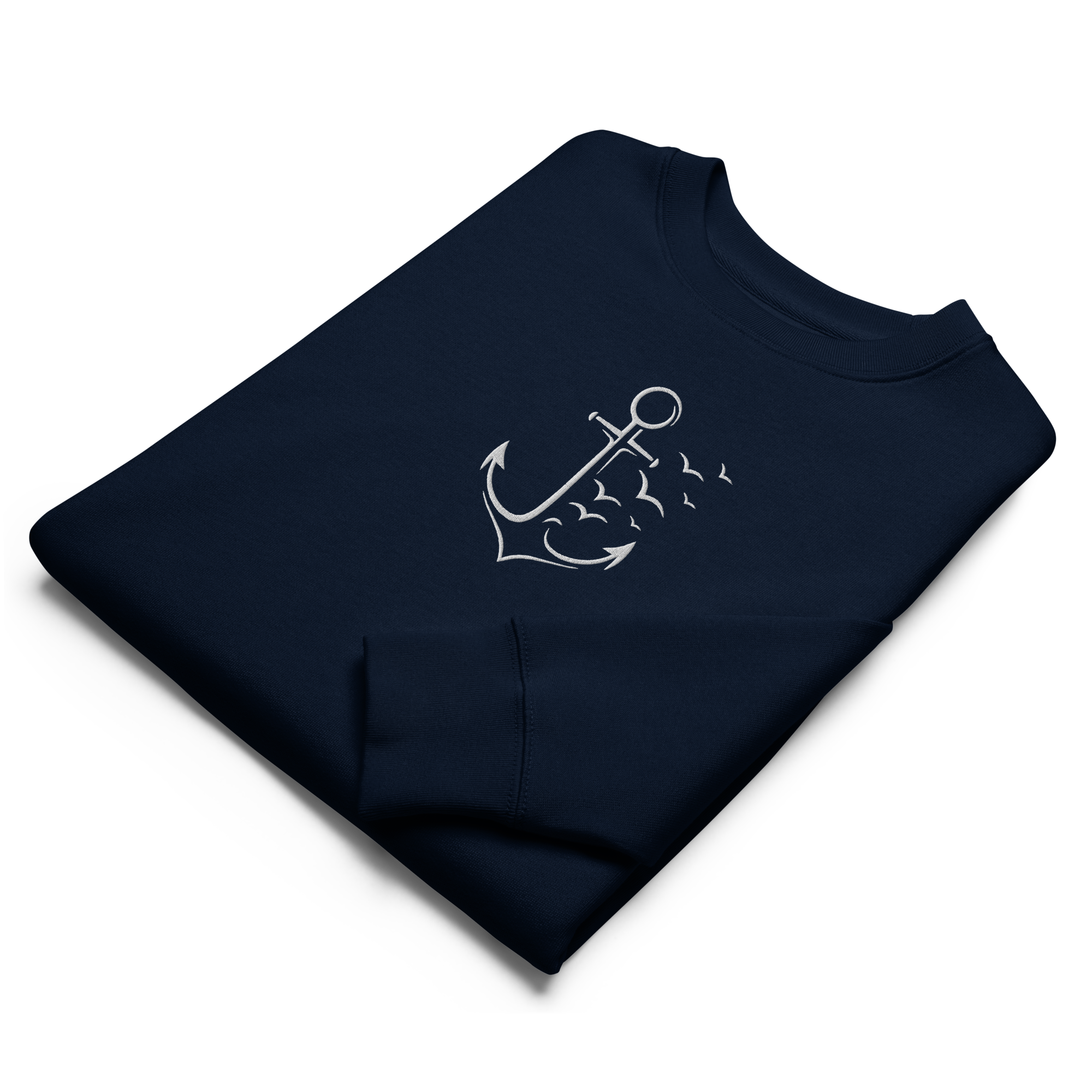 Sweatshirt "Möwenanker" gestickt