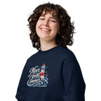 Sweatshirt "Meer geht immer" gestickt