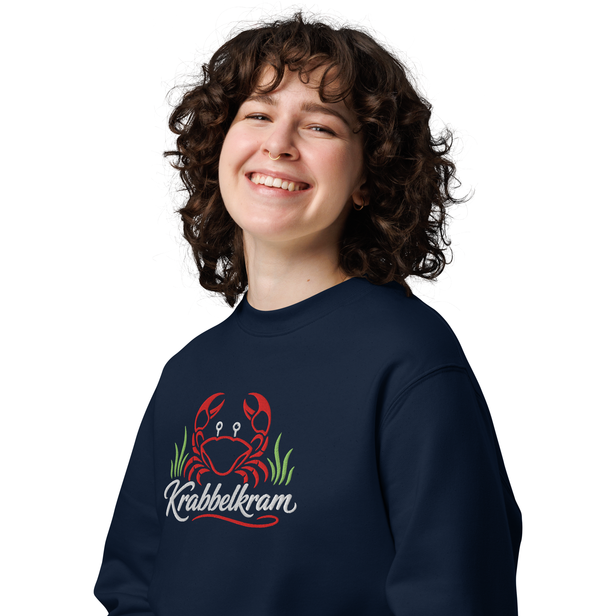 Sweatshirt "Krabbelkram" gestickt