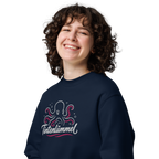 Sweatshirt "Tintenlümmel pink" gestickt