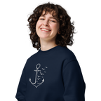 Sweatshirt "Möwenanker" gestickt