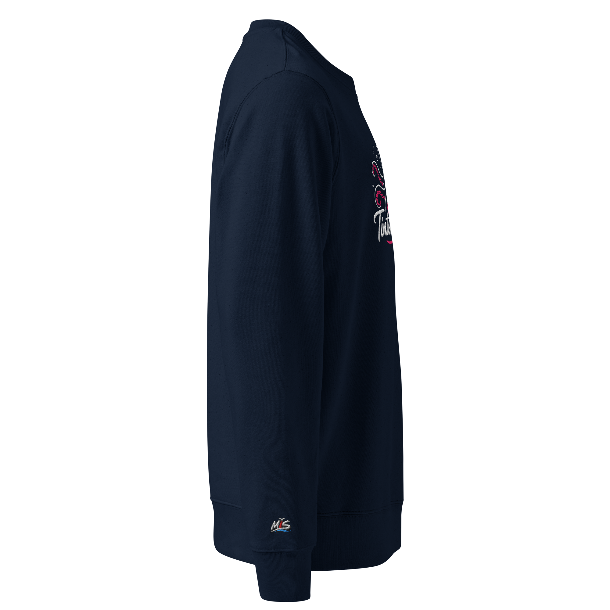 Sweatshirt "Tintenlümmel pink" gestickt