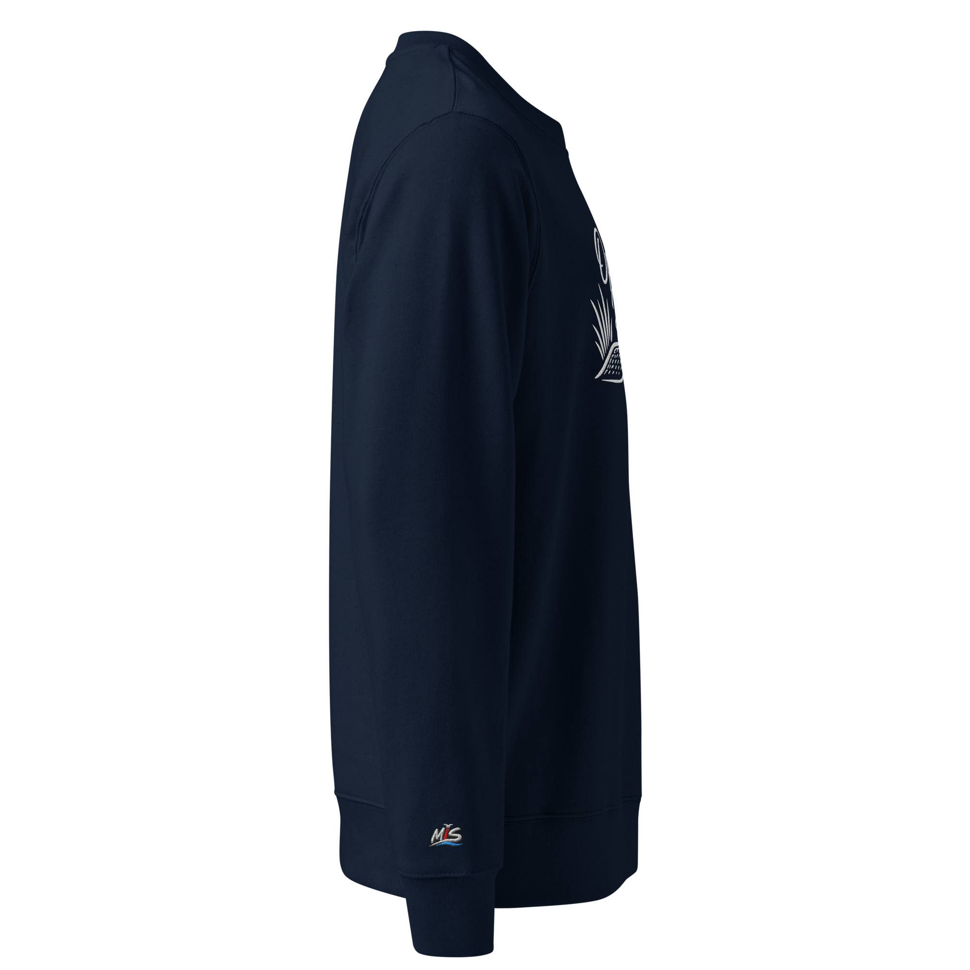 Sweatshirt "Op´n Diek" gestickt