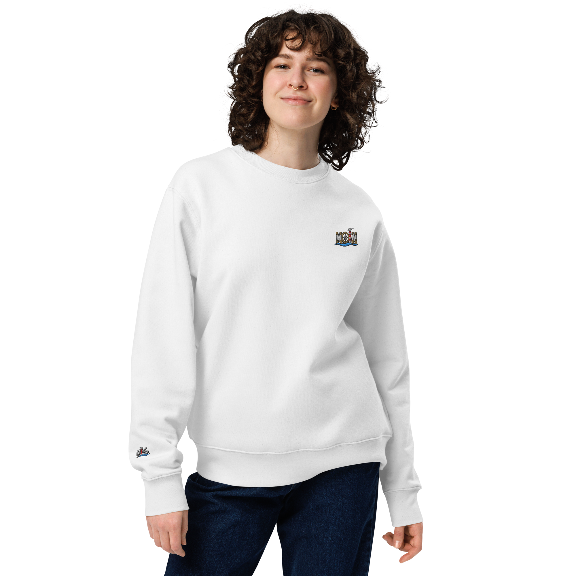 Sweatshirt "Moin" gestickt