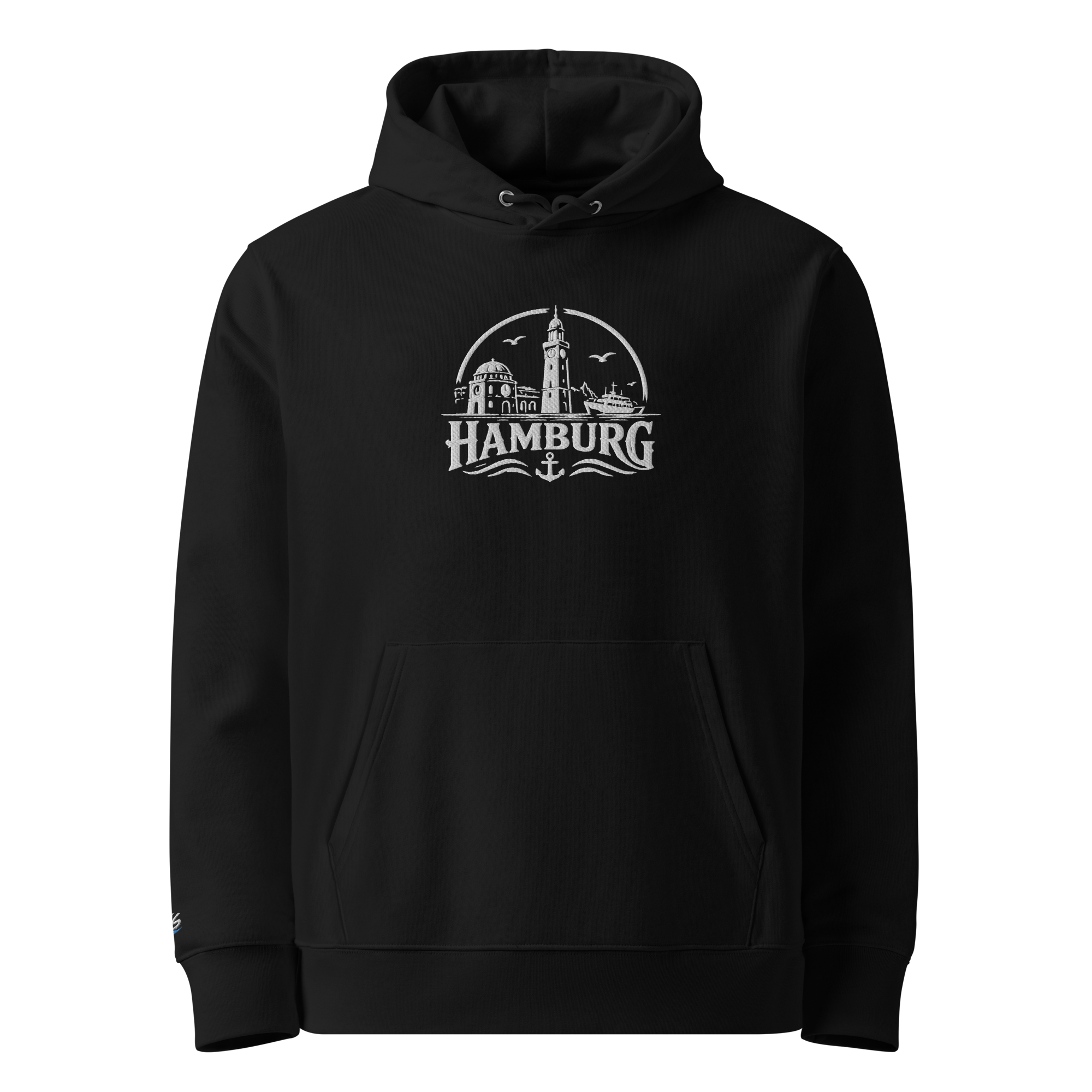 Hoodie Hamburg-Kollektion "Hamburg Landungsbrücken"