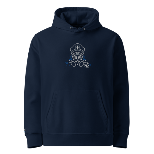 Hoodie "Seemannswichtel" – French Navy – Vorderansicht