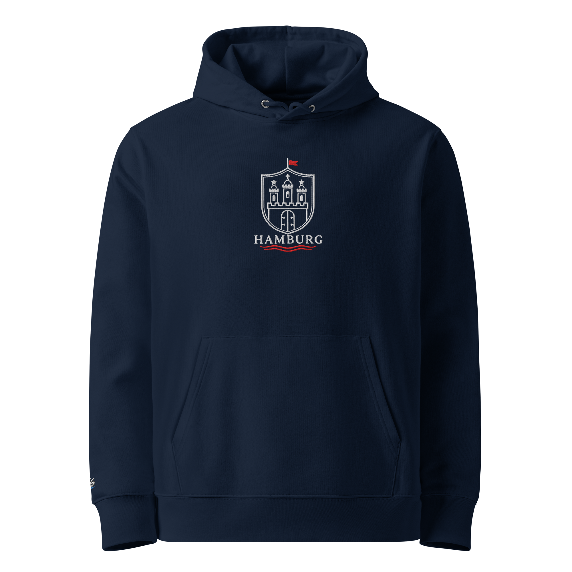 Hoodie Hamburg-Kollektion "Hamburger Wappen"