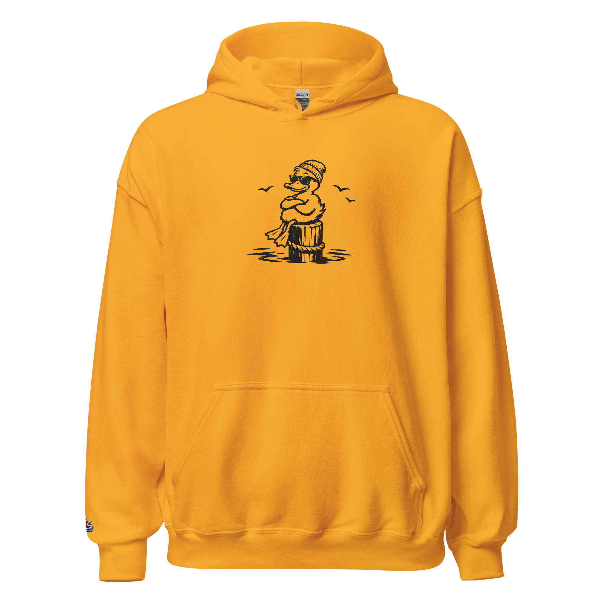 Unisex Stick Hoodie "sit down quack two"