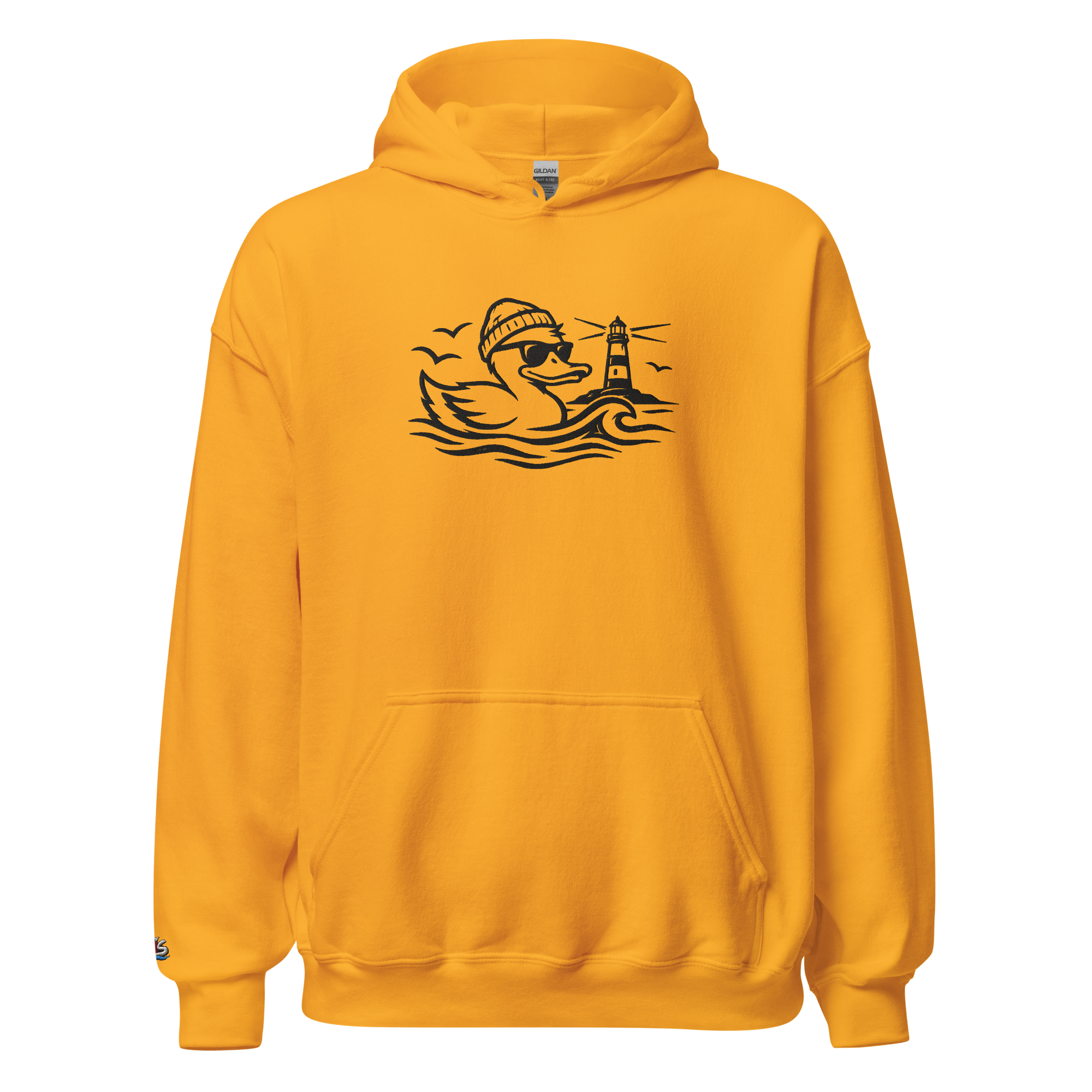 Unisex Stick Hoodie "chill quack one"