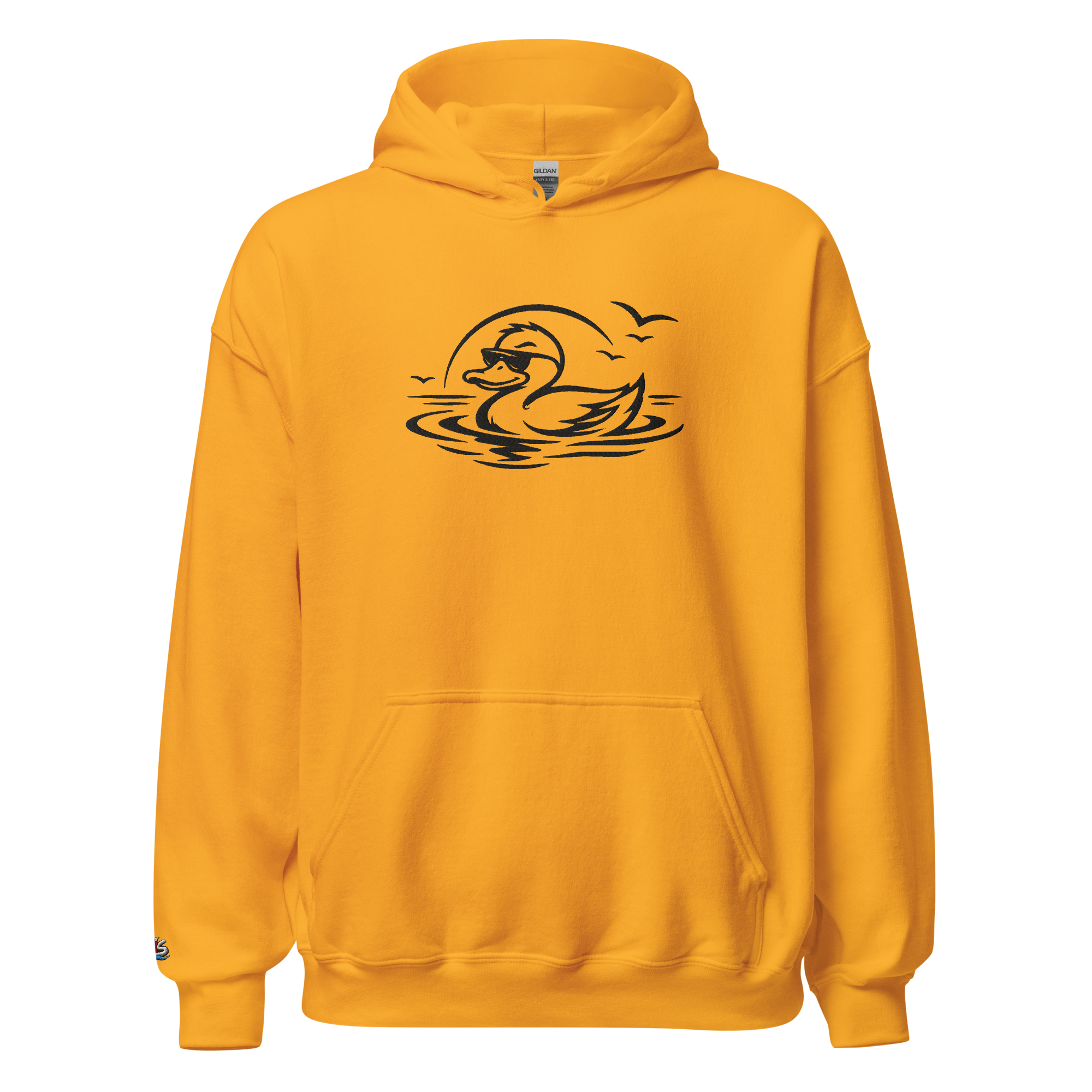 Unisex Stick Hoodie "chill quack two"