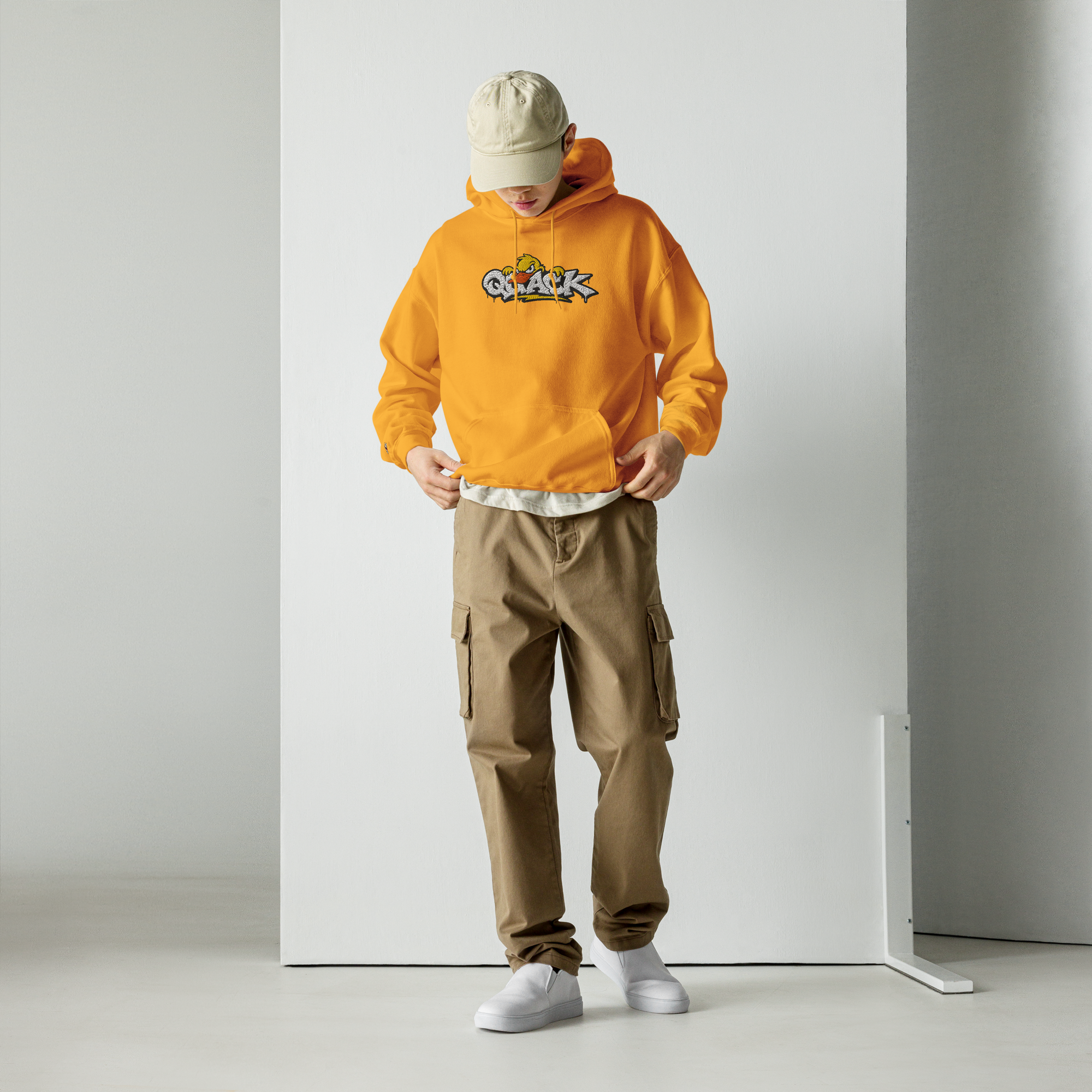 Unisex Stick Hoodie "Quack"