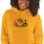 Unisex Stick Hoodie "chill quack one"