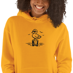 Unisex Stick Hoodie "sit down quack one"