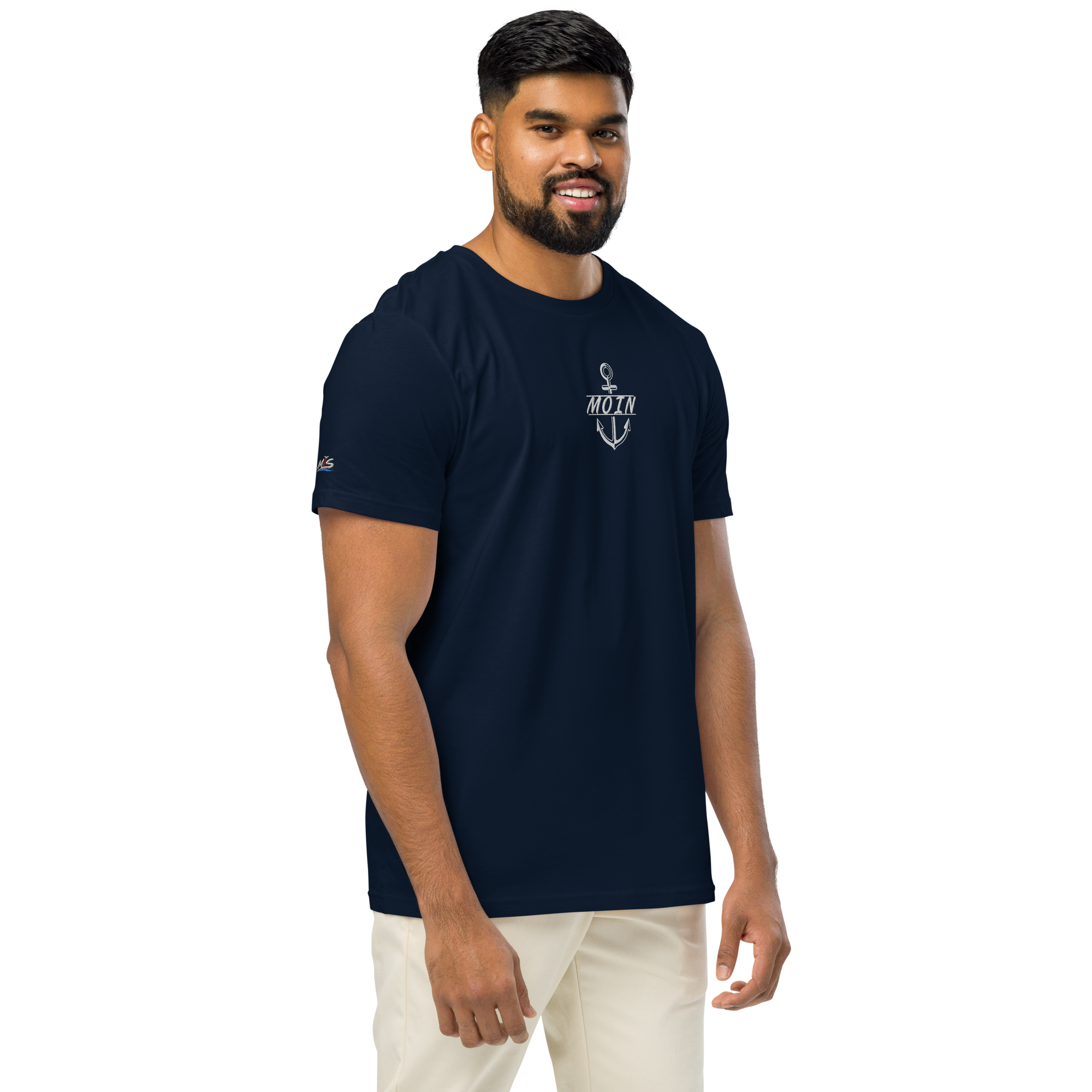 Men Premium T-Shirt "Moin im Anker"