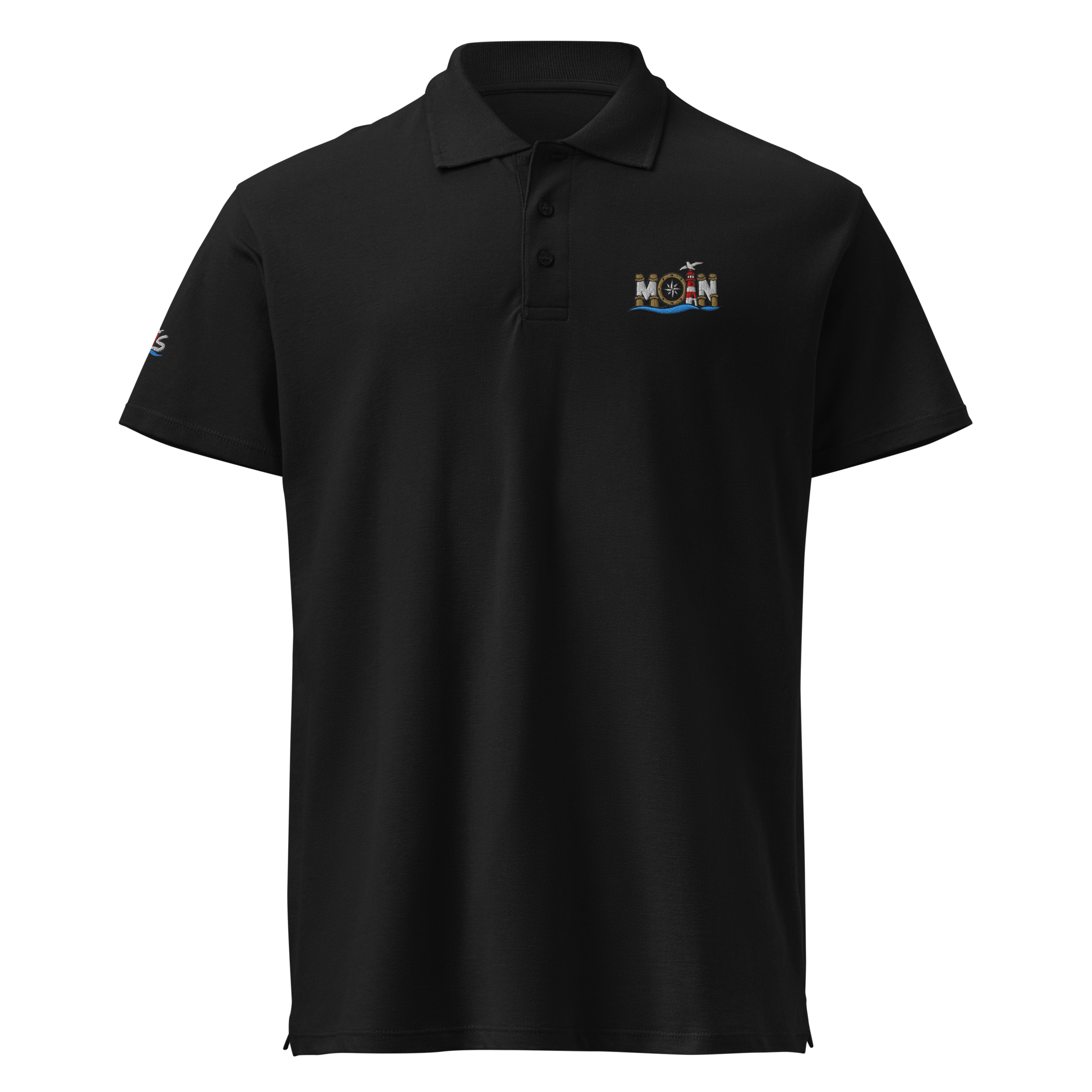 Men´s Polo shirt "Moin" gestickt