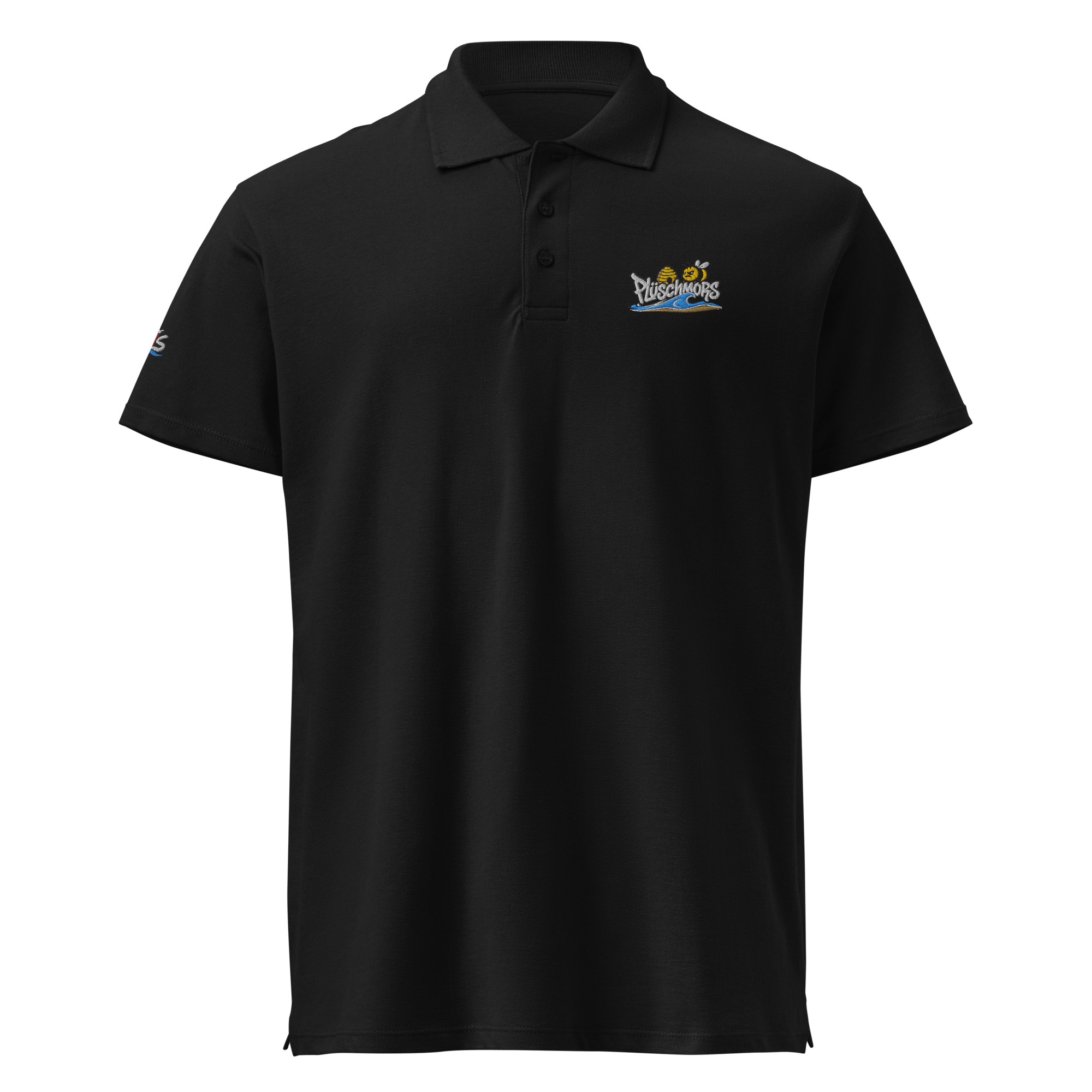 Men´s Polo shirt "Plüschmors" gestickt