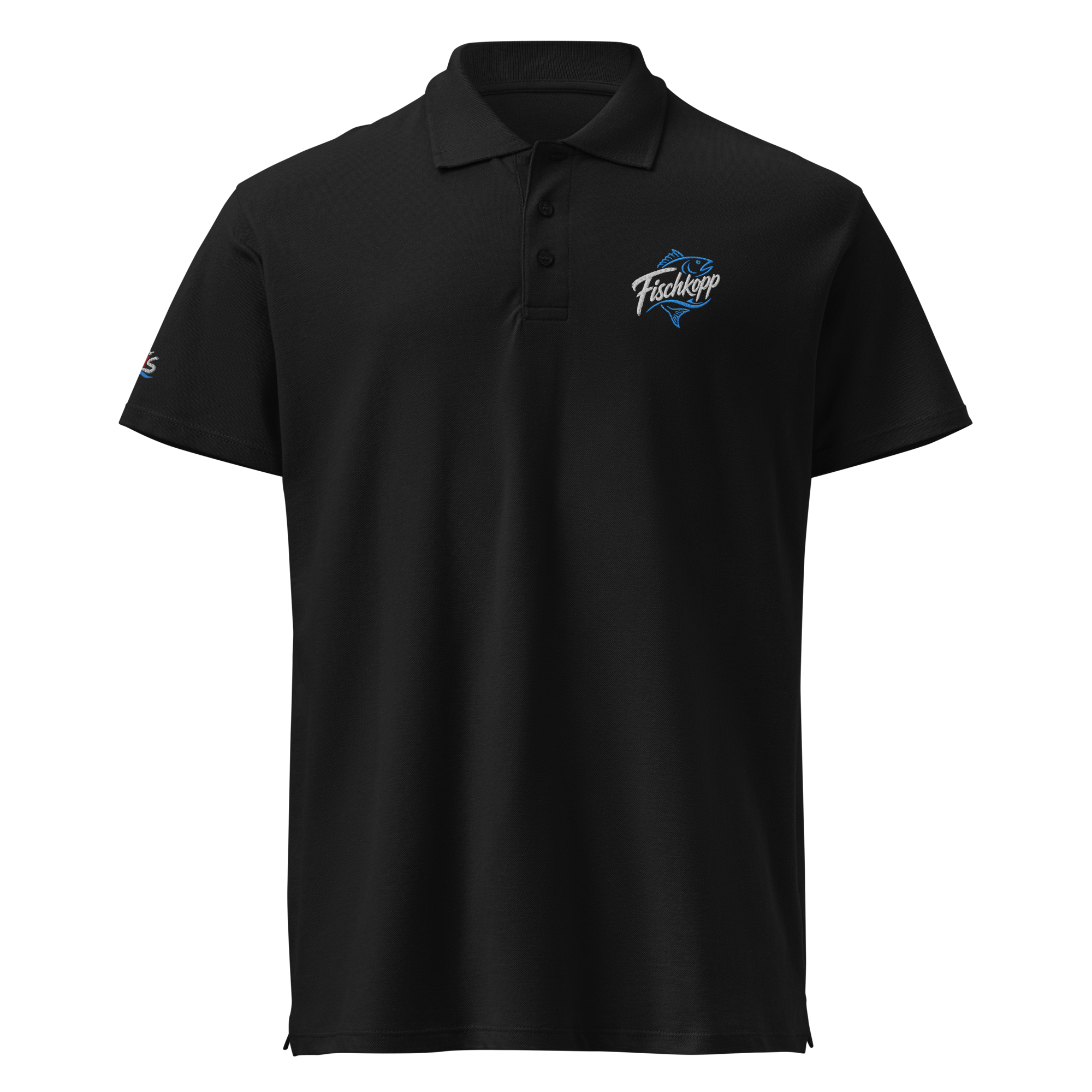 Men´s polo shirt "Fischkopp" gestickt