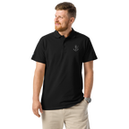 Men´s polo shirt "Möwenanker" gestickt