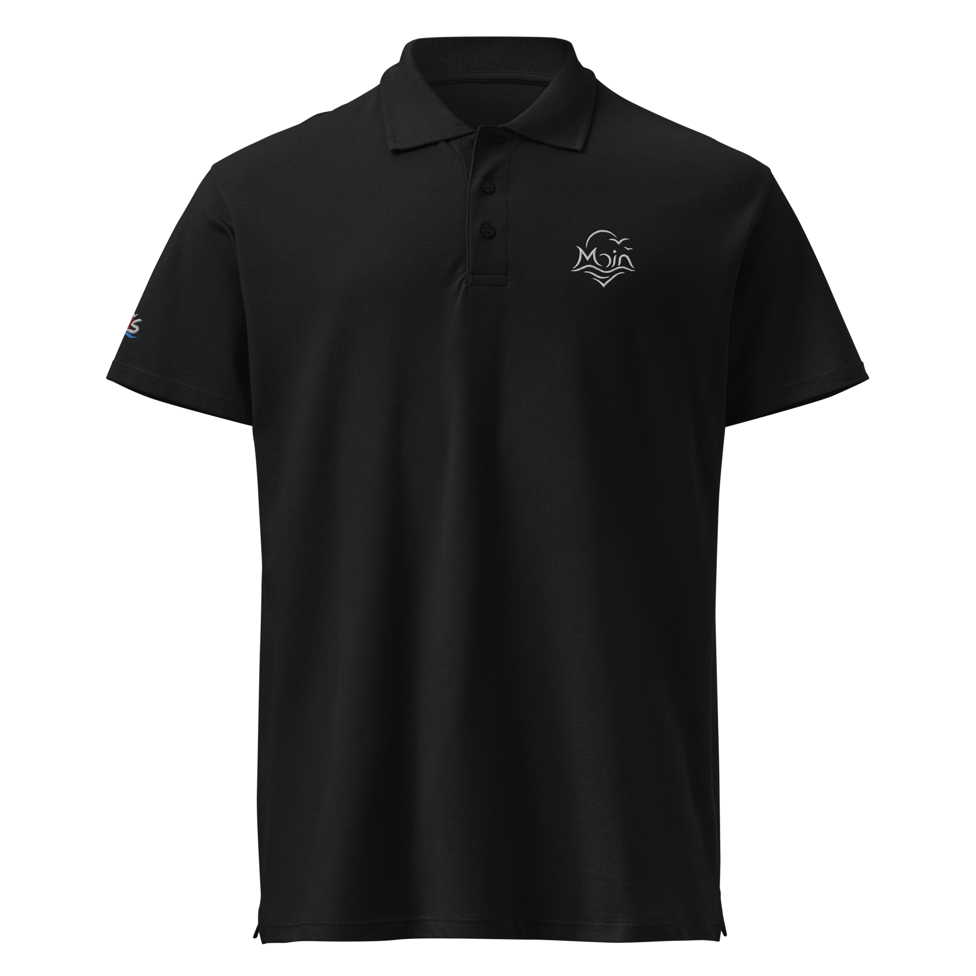 Men´s polo shirt "Moin" gestickt