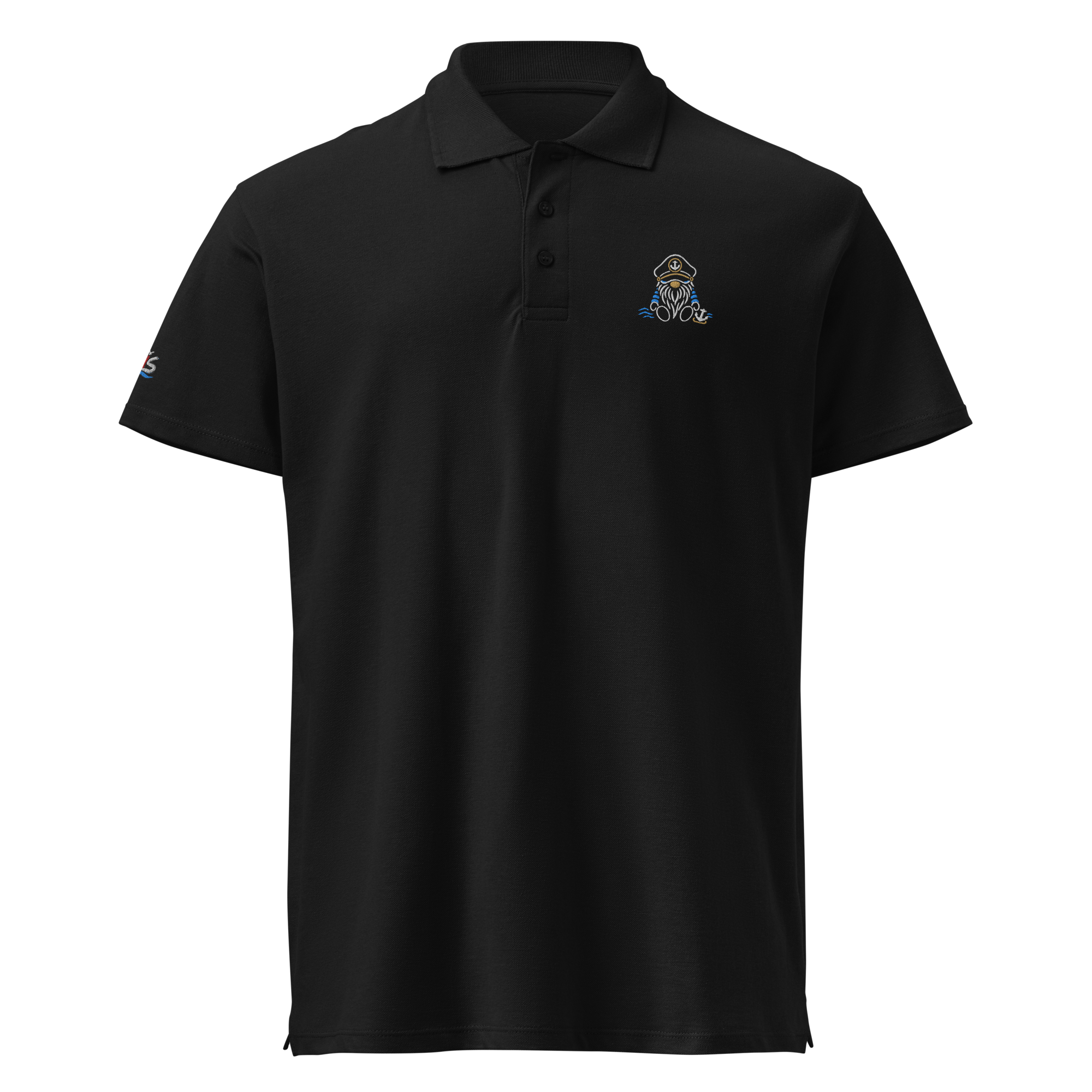 Men´s polo shirt "Seemannswichtel" gestickt