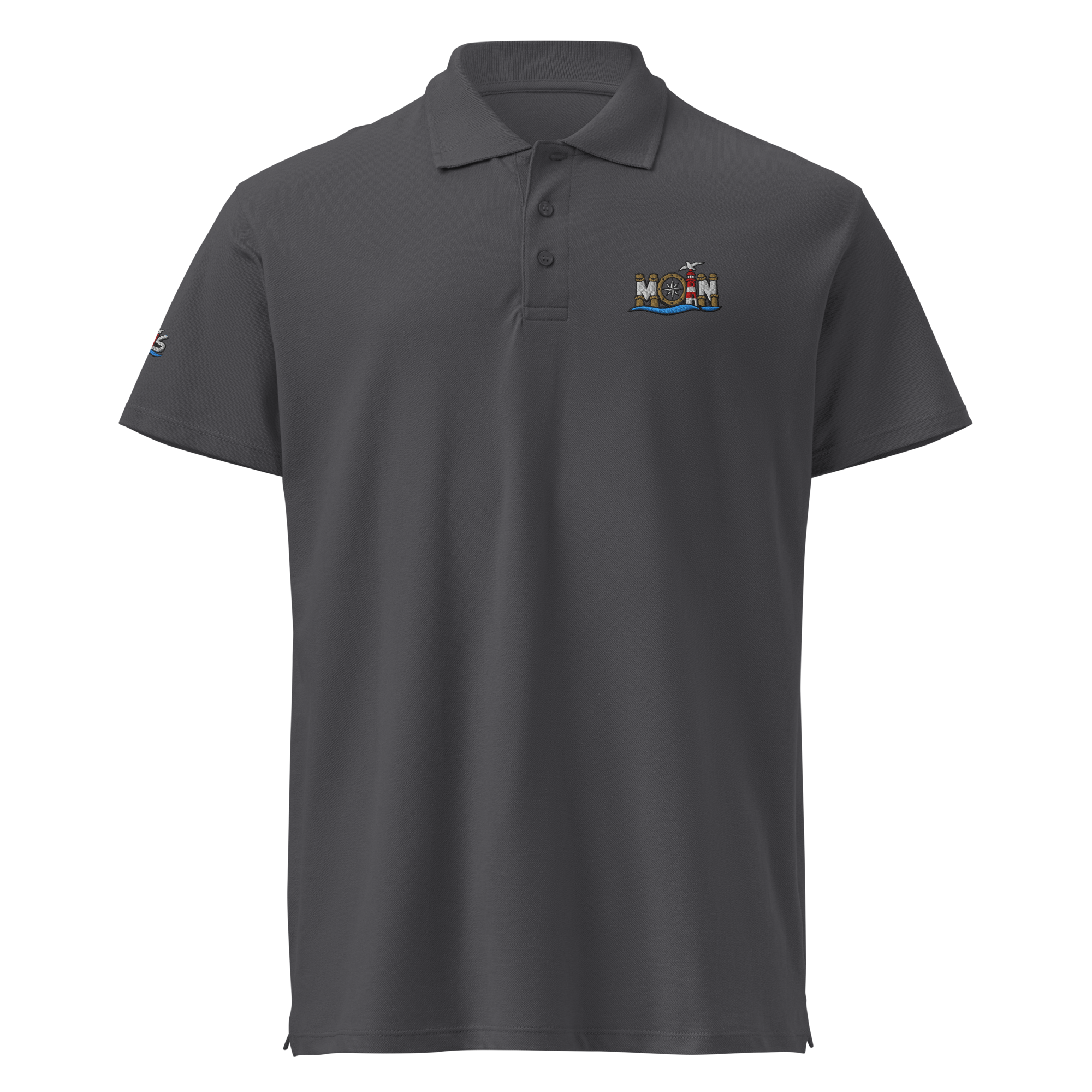 Men´s Polo shirt "Moin" gestickt