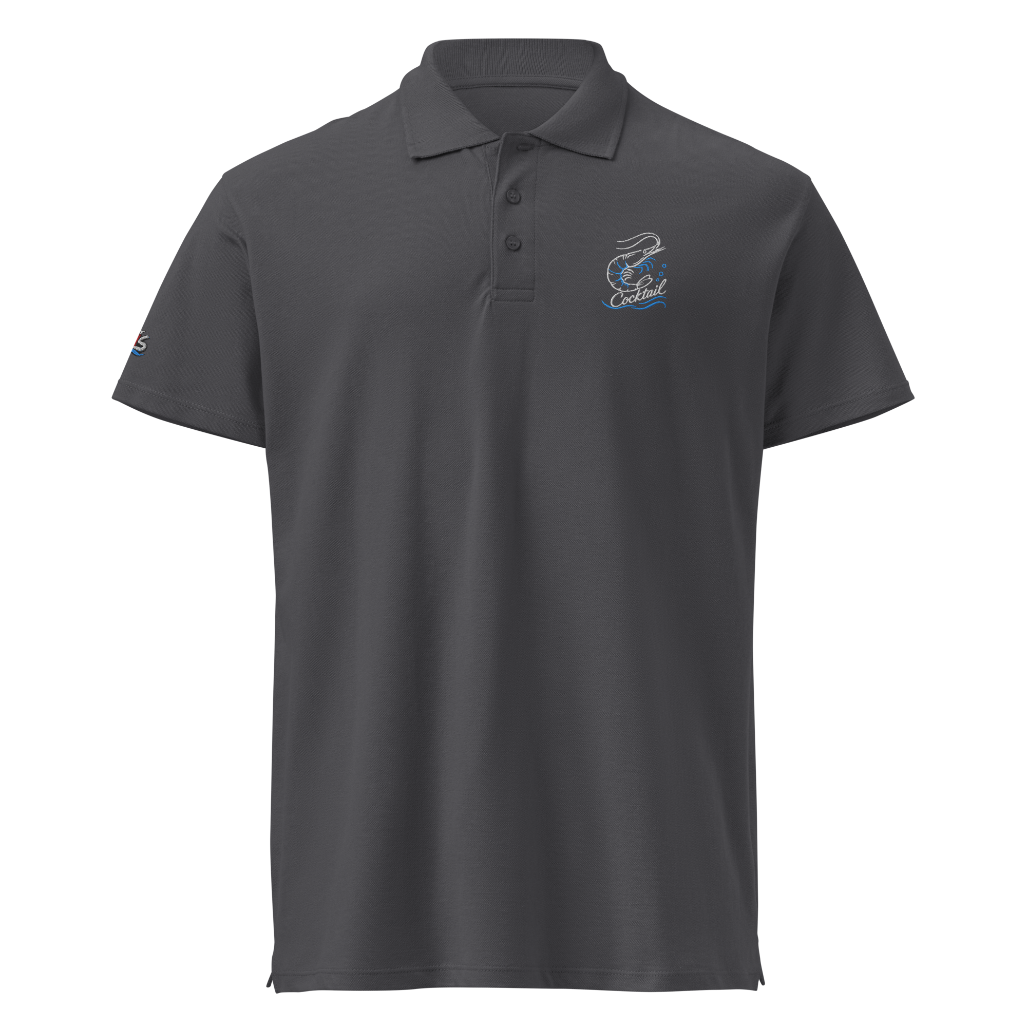 Men´s polo shirt "Scimp-Cocktail" gestickt