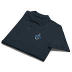 Men´s polo shirt "Moin im Anker B" gestickt