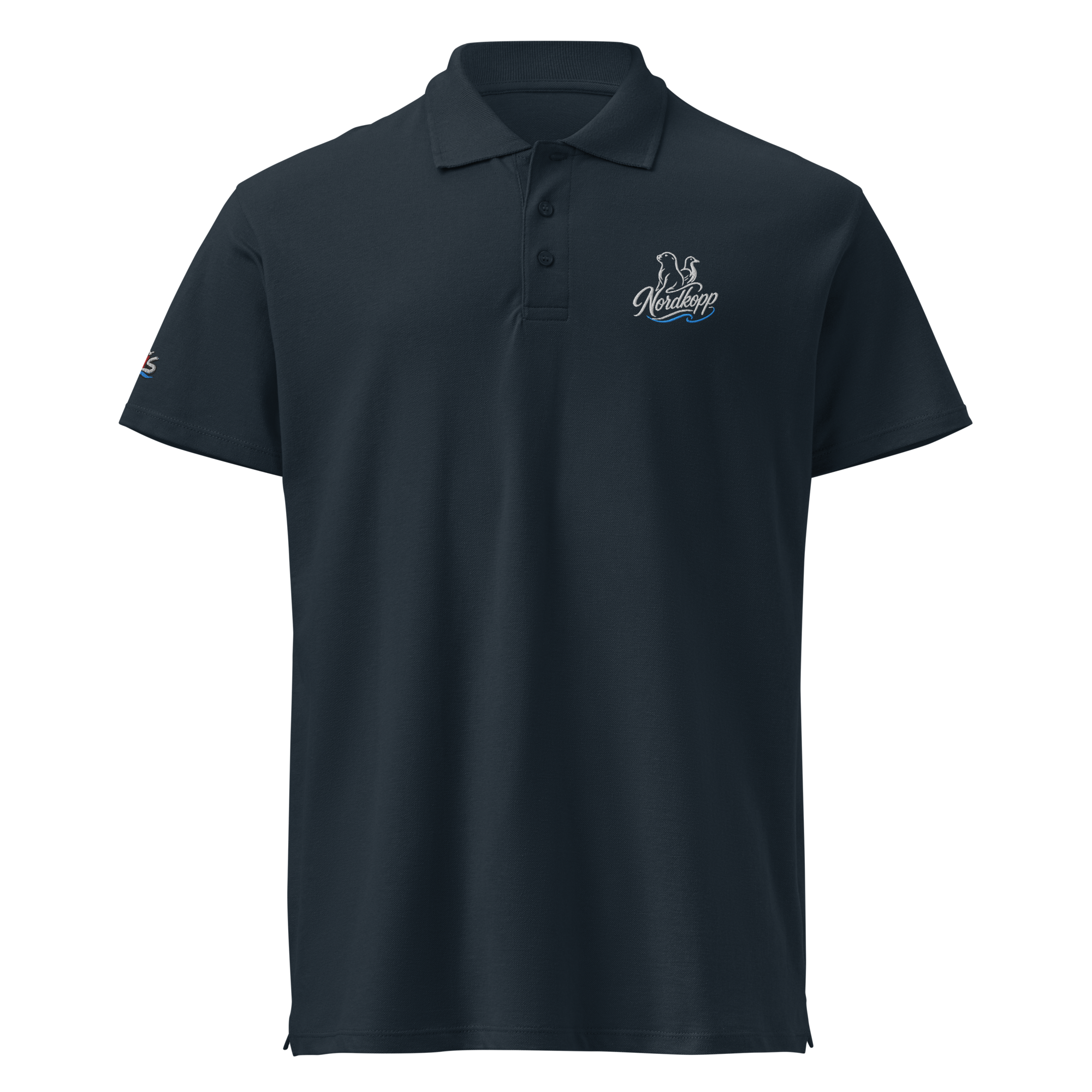 Men´s polo shirt "Nordkopp" gestickt