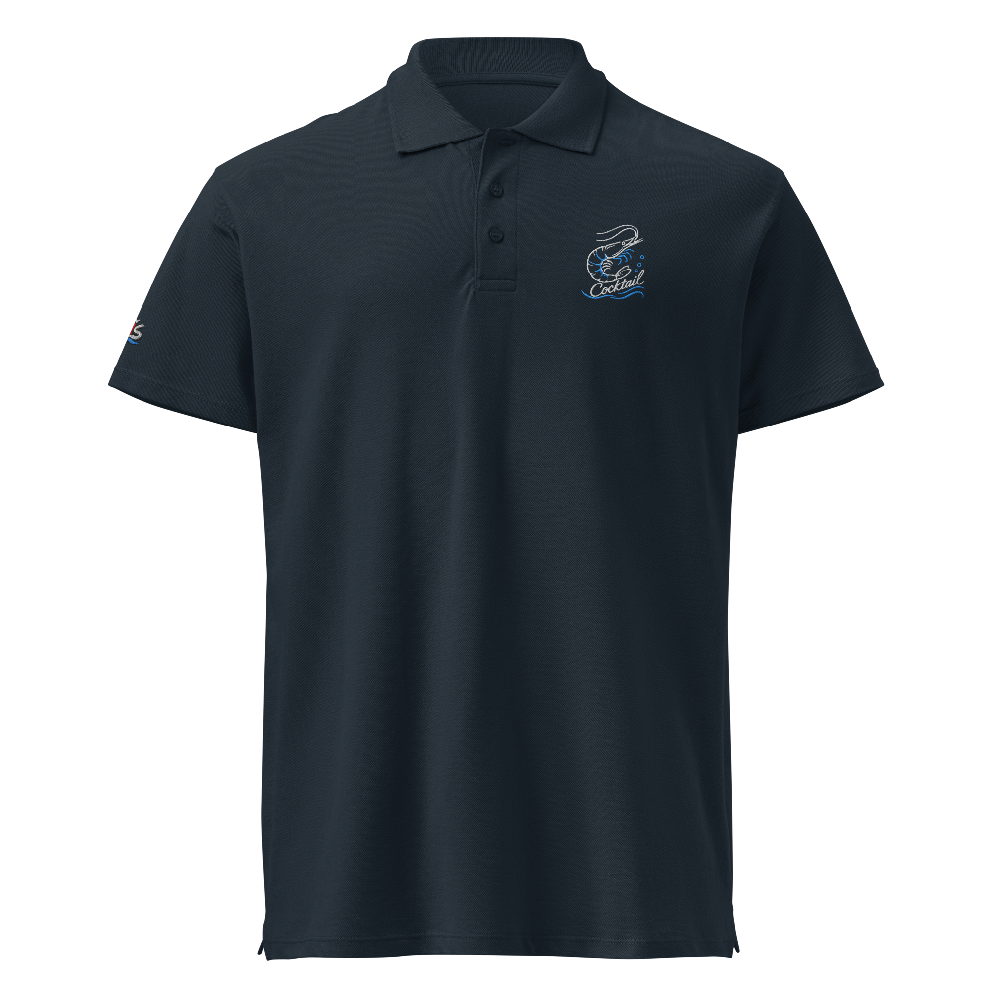 Men´s polo shirt "Scimp-Cocktail" gestickt