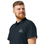 Men´s polo shirt "Op´n Diek" gestickt