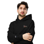 Hoodie "Moin Ihr Spacken" Hell gestickt