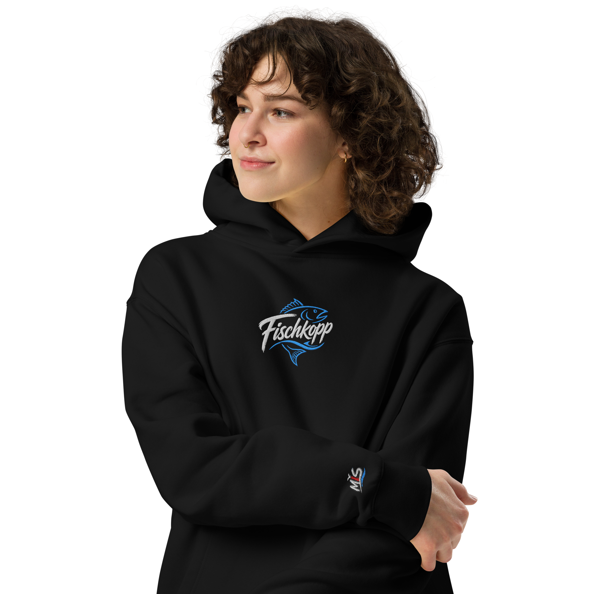 Hoodie "Fischkopp" gestickt