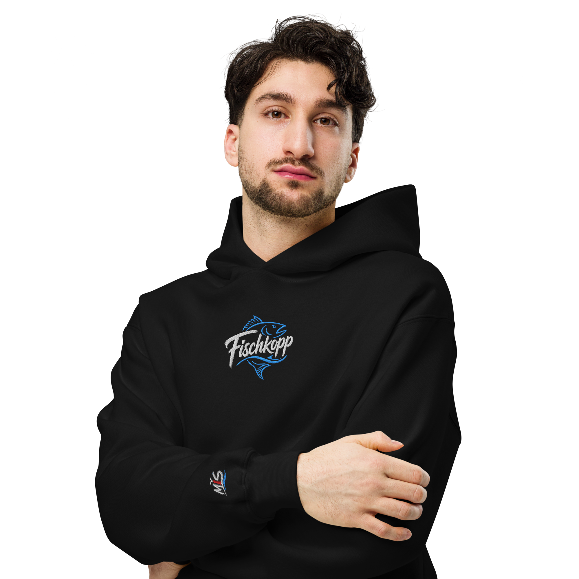 Hoodie "Fischkopp" gestickt