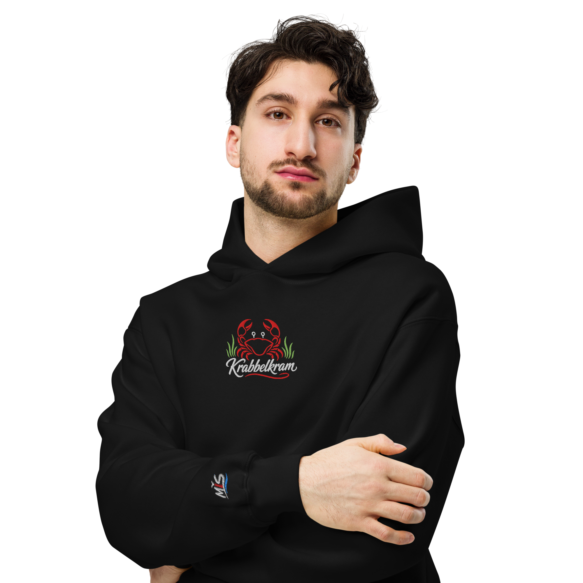 Hoodie "Krabbelkram" gestickt