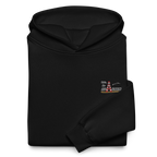 Hoodie "Moin Ihr Spacken" Hell gestickt